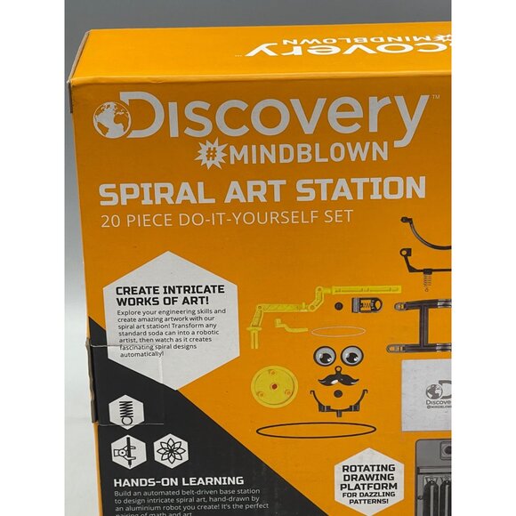 discovery mind blown spiral art station 20 piece  ages 8+ READ NEW - Picture 7 of 13